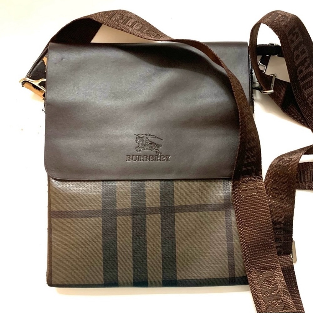 FASHION BAGS Vintage London Check
Crossbody Bag Chocolate/black